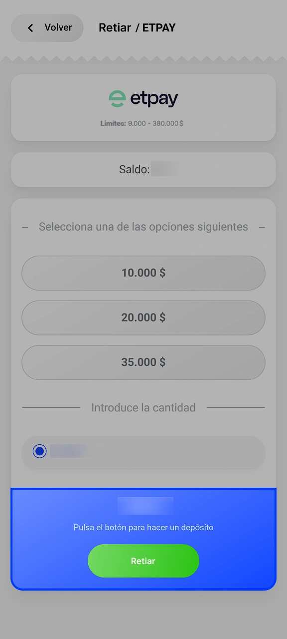 Transmite la orden de cobro para retirar tus premios en Slottica.